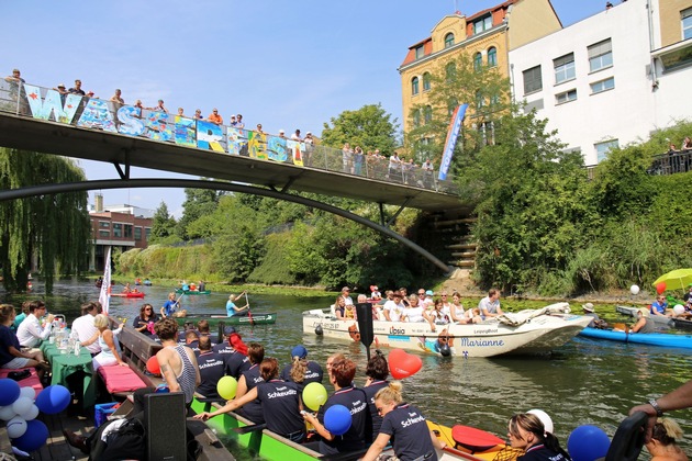 Wir machen ne Welle: 19. Leipziger Wasserfest vom 16. bis 18. August 2019