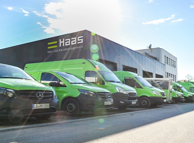 Pressemitteilung - Haas-Gruppe: Neuaufstellung des Spezialisten für die Reinigung oder Sanierung von Rohren und Kanälen abgeschlossen