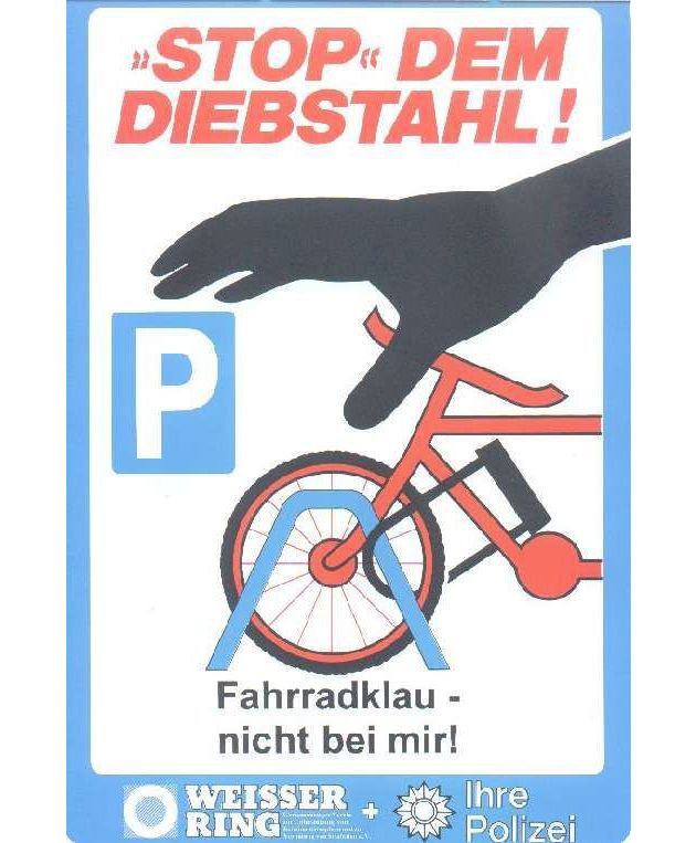 POL-H: Einladung!
Aktion &quot;Stoppt den Fahrraddiebstahl&quot;
Hannover