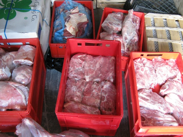 POL-HK: Soltau: Fleisch ungekühlt transportiert