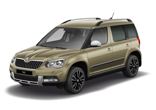 SKODA Yeti mit neuer EU-6-Motorenpalette und moderner Konnektivität (FOTO)