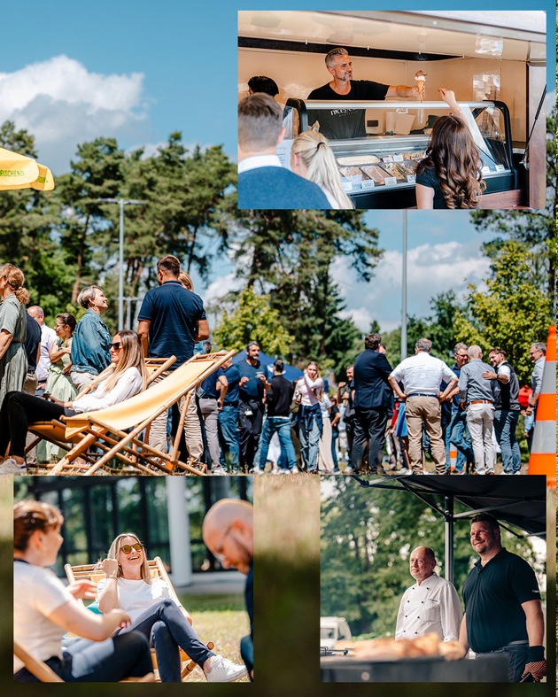 Feels like summer: REHAU Familie feiert in Erlangen Sommerfest im Zeichen von Solidarität und Zusammenhalt