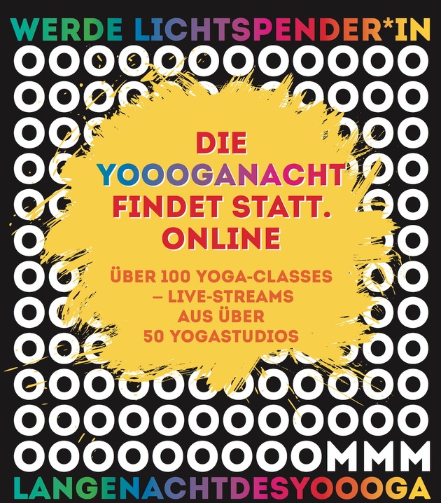 Die LANGENACHTDESYOOOGA 2020 findet statt. ONLINE! / Hamburger Verein organisiert Non-Profit-Yoga-Event mit über 120 Live-Streams für soziales Yoga am 20. Juni von 17 - 23 Uhr