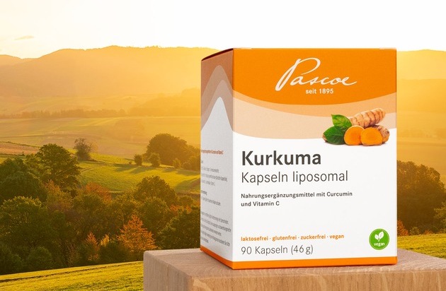 Pascoe Naturmedizin: Pascoe Vital stellt vor: Kurkuma Kapseln liposomal