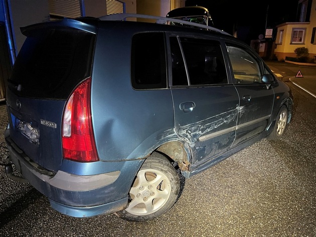 POL-PDLD: Schweighofen - Unfall unter Alkoholeinfluss