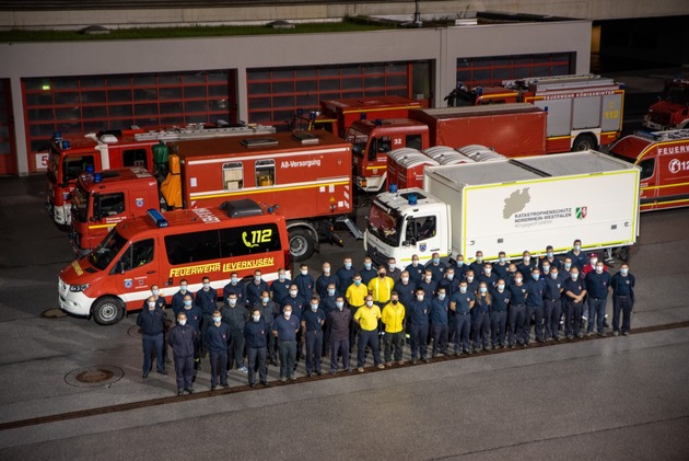@fire-Waldbrandspezialisten unterstützen die Feuerwehren aus dem Rheinland bei ihrem Einsatz in Griechenland