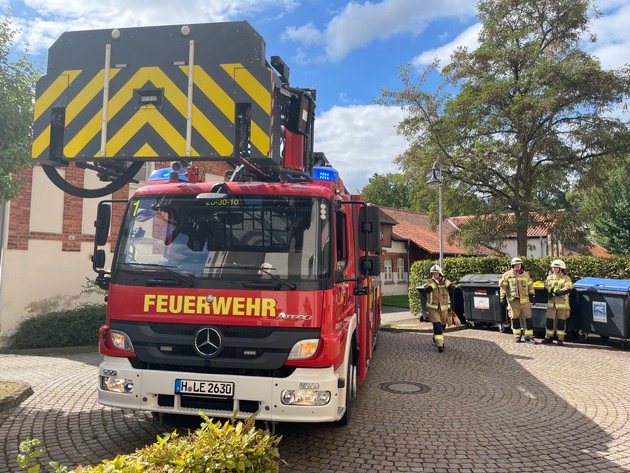 FW Lehrte: Brennender Backofen brannte nicht