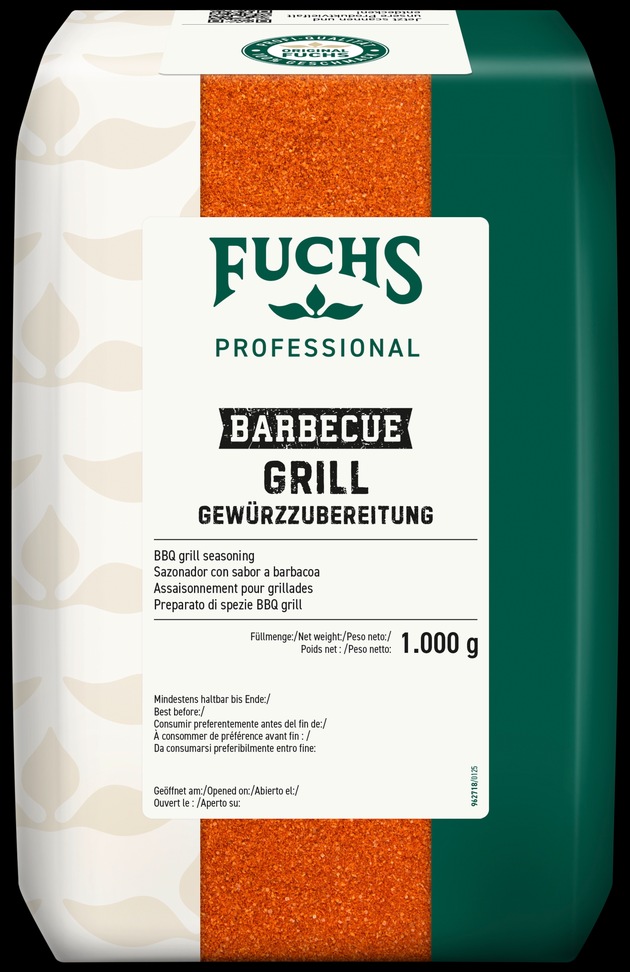 Produktrückruf: Wild Gewürzmischung und Barbecue Grill Gewürzzubereitung von Fuchs Professional