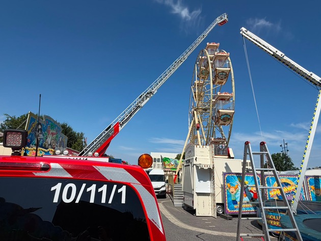 FW Celle: Befahrung Festplatz - Sch&uuml;tzenfest Celle!