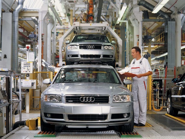 Jahrespressekonferenz zum Geschäftsjahr 2002: Audi legt zum siebten Mal in Folge Rekordzahlen vor