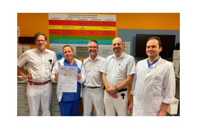 Pressemeldung: Schön Klinik Neustadt ist zertifiziertes Zentrum für Herzstillstand-Patienten