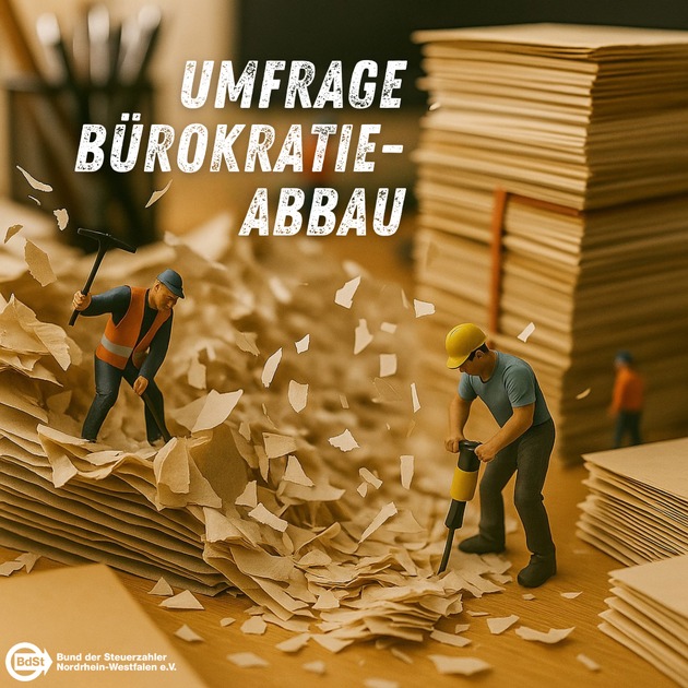 Der BdSt NRW deckt auf: Wo Bürokratie wirklich bremst (Umfrage-Ergebnisse)