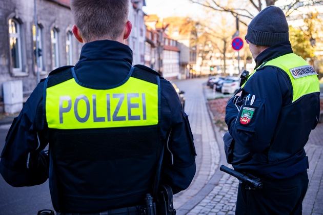 POL-NOM: Polizei und Stadt kontrollieren Fußgängerzone: Hohe Zahl an Verkehrsverstößen festgestellt