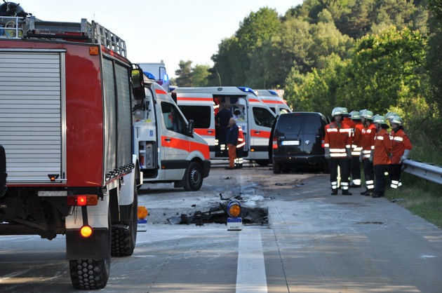 POL-WL: In Baustelle verunfallt ++ Seevetal/Ramelsloh Zeugen nach Verkehrsunfallflucht gesucht ++ Neu Wulmstorf - Automarder aktiv ++ Und weitere Meldungen