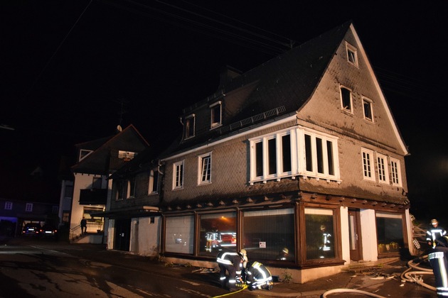 FW-OE: Wohnhausbrand in Lennestadt-Meggen