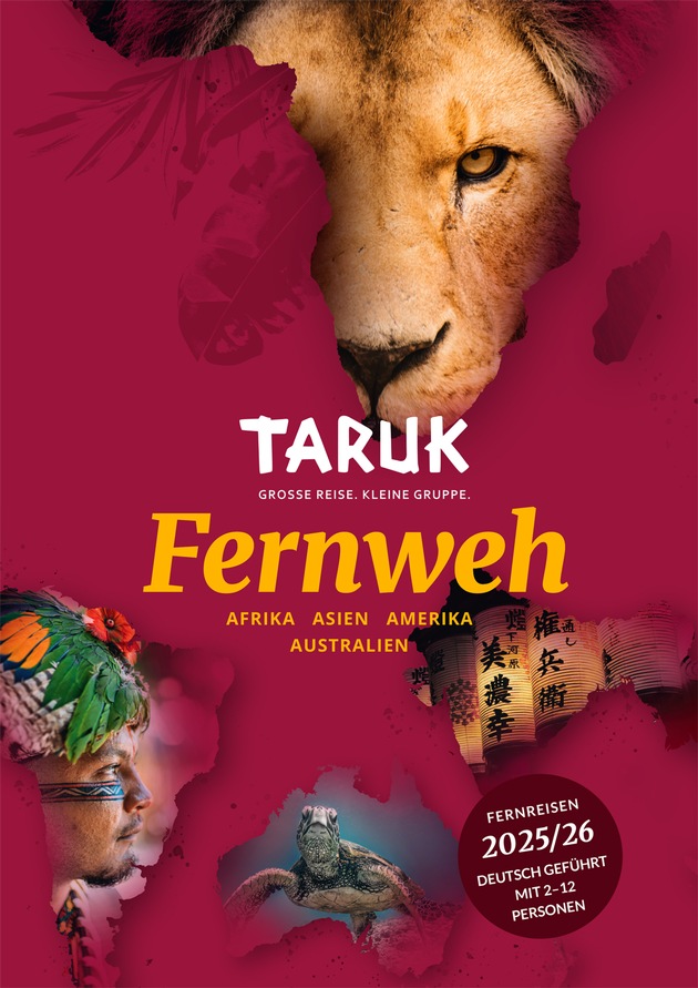 TARUK veröffentlicht neue Kataloge und Reiseprogramm 2025/26