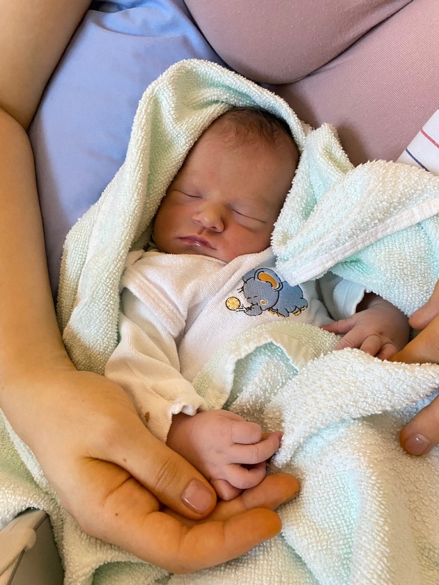 Pressemeldung: Rendsburger Neujahrsbaby Till kam am 2.1.2024 zur Welt