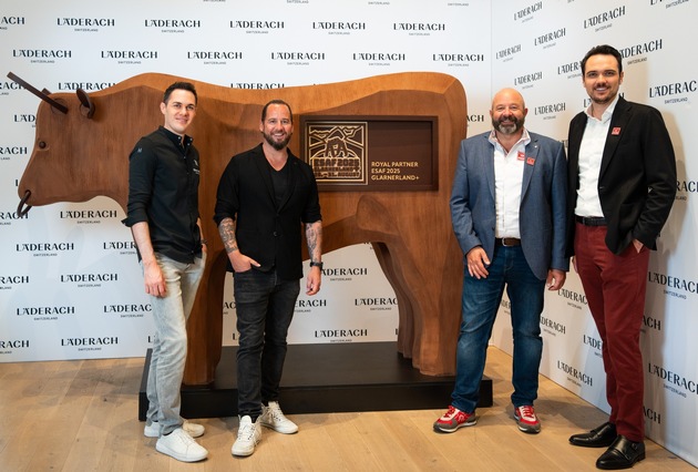 Schwingertradition in Schokolade gegossen – Läderach & ESAF feiern Königspartnerschaft