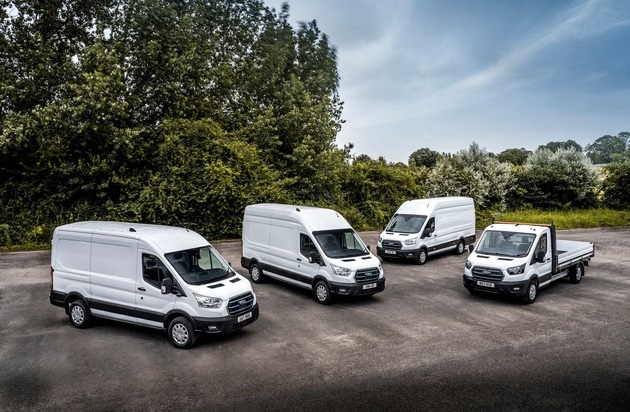 Ford-Werke GmbH: Rein elektrischer Ford E-Transit bietet Nutzfahrzeug-Kunden ein neues Level an Produktivität und Mehrwert
