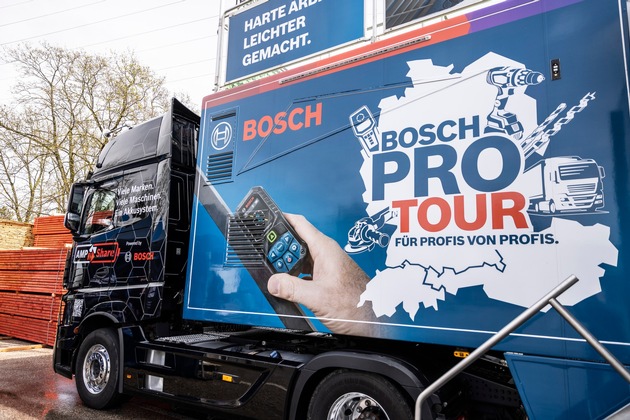 +++ Pressemeldung: Startschuss für Bosch Pro Tour bei Raab Karcher in Rosenheim +++