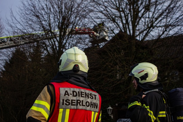 FW-MK: Kaminbrand am Sonntagnachmittag in Drüpplingsen