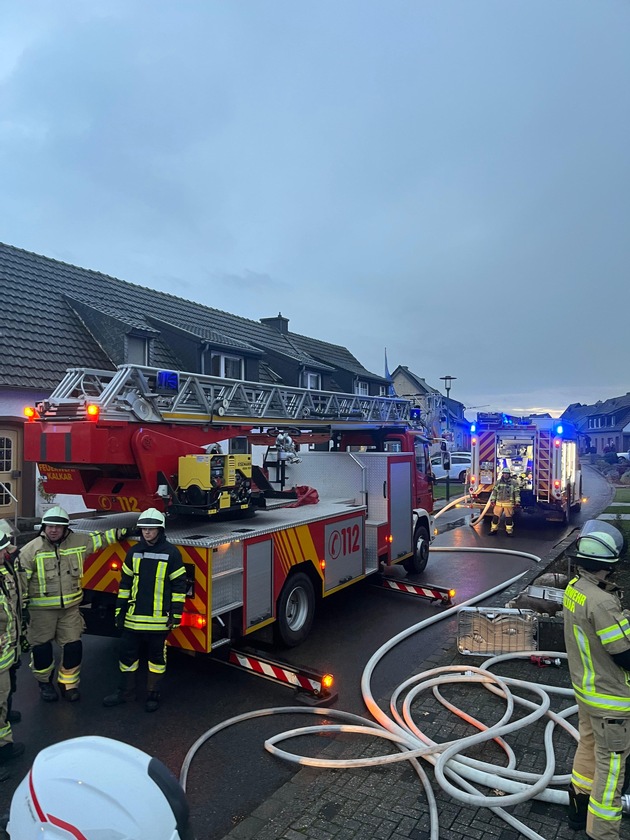 Feuerwehr Kalkar: Küchenbrand in Kalkar