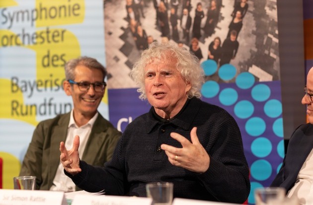 BR Bayerischer Rundfunk: Die neue Konzertsaison 2026/27 bei Symphonieorchester und Chor des BR mit Sir Simon Rattle