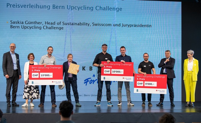 Medienmitteilung: Bern Upcycling Challenge: Gewinner*innen stehen fest
