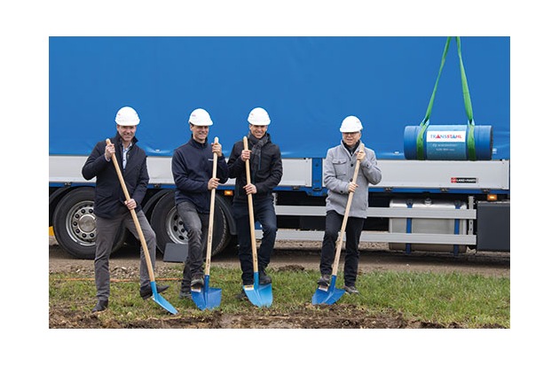 Baustart für neues Logistikzentrum