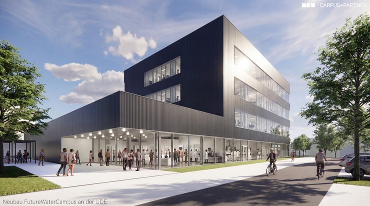 Bewilligungsbescheid über 11,5 Millionen Euro übergeben: FutureWaterCampus bündelt Wasserforschung