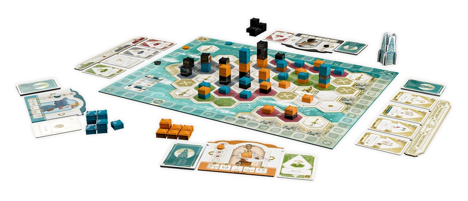 Project Skyline: Clever bauen und haushoch gewinnen - Neues Strategiespiel von Piatnik wächst in den Himmel