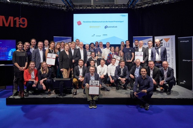 Continental gewinnt Supply Chain Management Award 2019 -  parcelLab erhält Smart Solution Award 2019