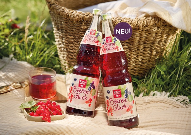 Presseinformation: RhönSprudel BeerenGlück für erfrischenden Sommergenuss