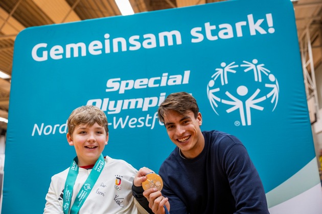 Special Olympics Botschafter Julian K&ouml;ster setzt Zeichen f&uuml;r Inklusion im Sport