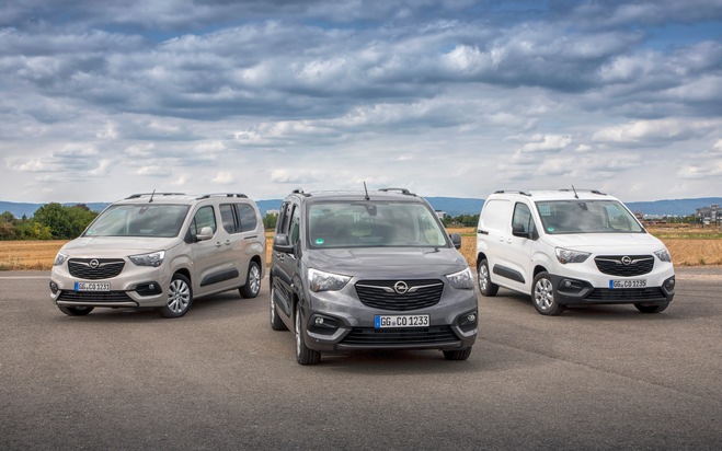 Opel Automobile GmbH: Opel mit zwei Weltpremieren auf der IAA Nutzfahrzeuge: Neuer Combo Cargo und neuer Opel Combo Life XL (FOTO)