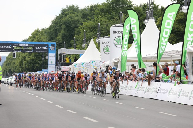 SKODA auch in diesem Jahr Motor des Garmin Velothon Berlin (FOTO)