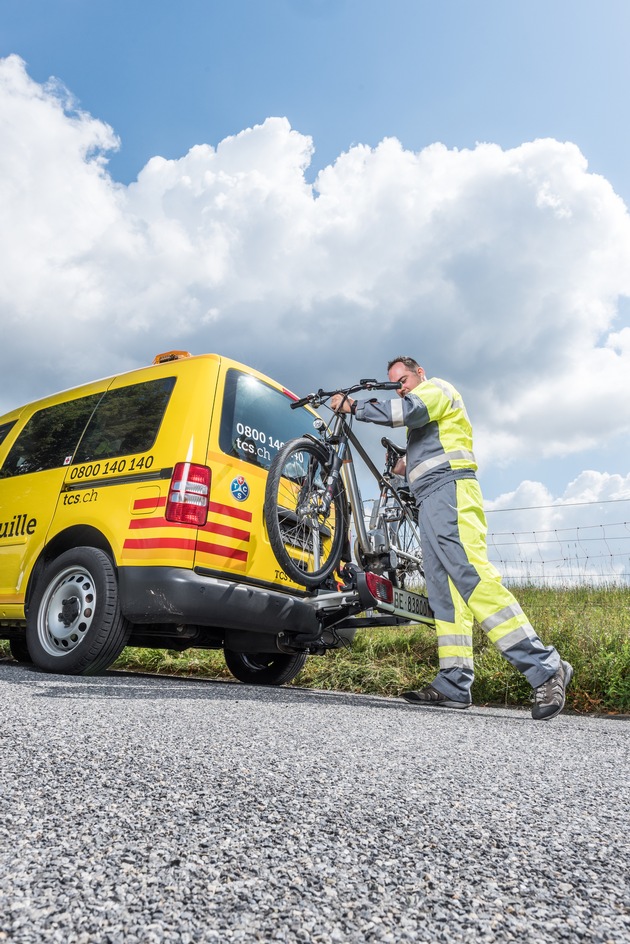 TCS Bike Assistance: protection complète pour vélos classiques et électriques