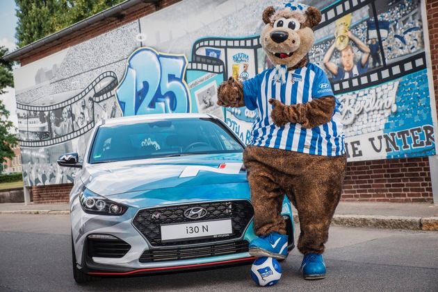 Hyundai Motor ist neuer Ärmel- und Automobilpartner von Hertha BSC