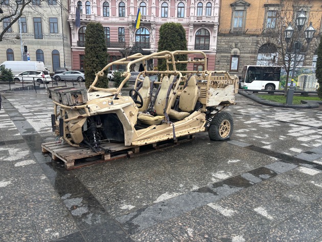 FW-OE: Löschfahrzeug aus der Kreisstadt Olpe für die Ukraine