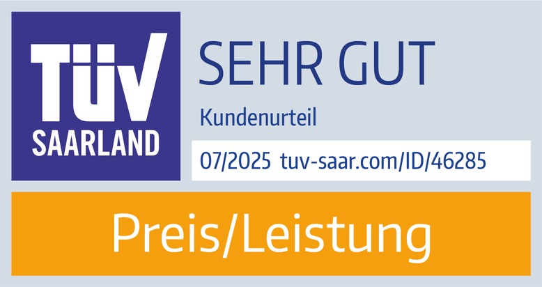 Pressemitteilung: TÜV-Siegel „SEHR GUT“: Sender steigert Kundenzufriedenheit