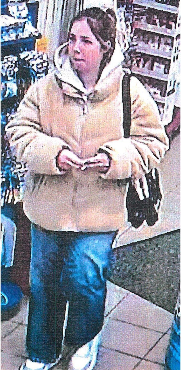LPI-GTH: Öffentlichkeitsfahndung nach unbekannter weiblicher Person