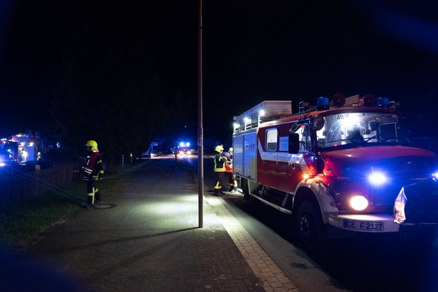 FW Flotwedel: Gleich zwei Notfälle sorgen für nächtliche Einsätze in Langlingen und Bröckel