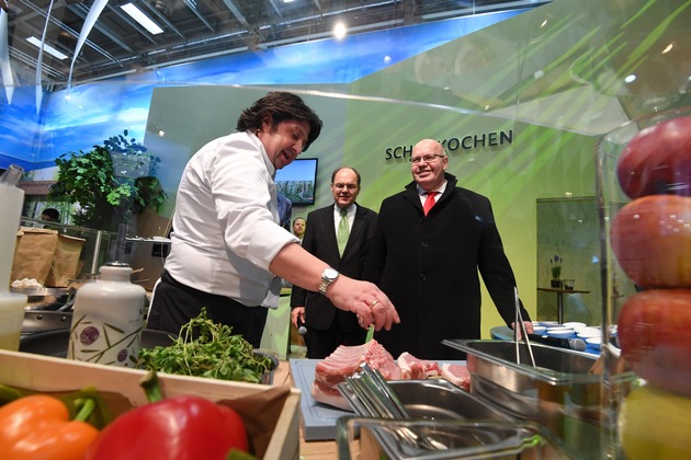 Kanzleramtsminister Altmaier besucht Grüne Woche