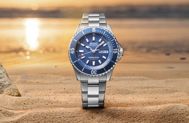 MIDO: MIDO Ocean Star 200: Leistungsstarke Automatikuhr f&uuml;r Wasser, Sport und Sommer / Swiss-Made Sportuhr mit hoher Wasserdichtigkeit, starker Gangreserve und optimaler Ablesbarkeit
