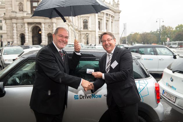 DriveNow in Wien gestartet