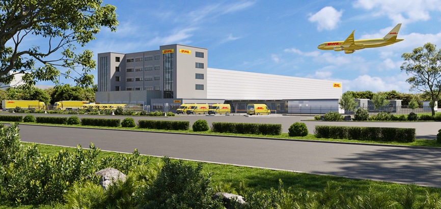 PM: DHL Express setzt Spatenstich am Gateway München / PR: DHL Express breaks ground for Munich gateway facility