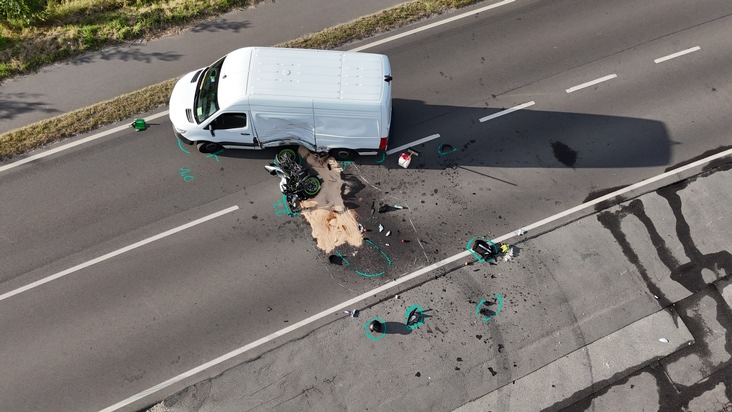 POL-STD: 31-jähriger Motorradfahre bei Unfall im Alten Land schwer verletzt