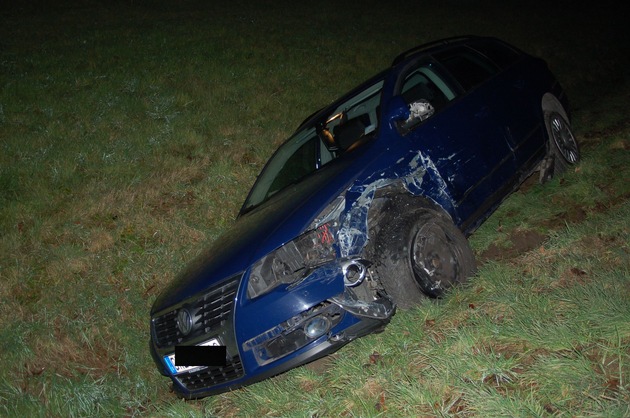 POL-STH: Überhöhte Geschwindigkeit - 2 Autos Totalschaden