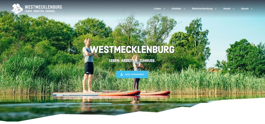 Lebenswertes Westmecklenburg / Regionalmarketingverein wirbt mit neuem Logo und Netzauftritt für die Schönheit der Region