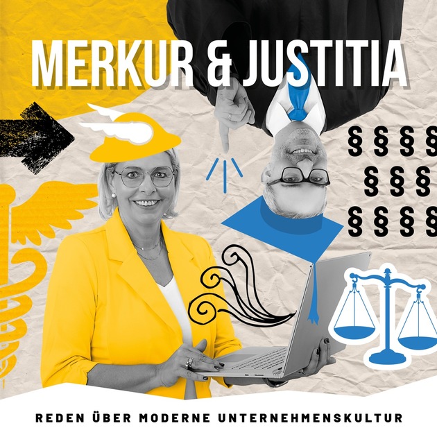 Merkur &amp; Justitia: Ungewöhnlicher Podcast für Unternehmer und Führungskräfte